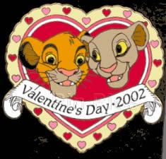 DL - Simba and Nala - In Heart - Valentine's Day