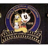 WDW - Mickey Mouse & Pluto - 7th Disneyana Convention Logo - 1998