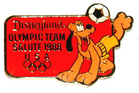 DL – Pluto - Olympic Team Salute 1988 USA – Seoul Olympics - Soccer