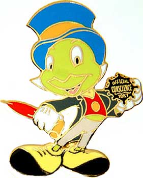 DLR - Jiminy Cricket and Conscience Badge